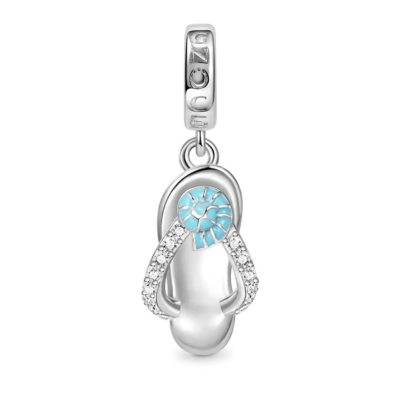 Gnoce Ciondolo Infradito In Argento S925