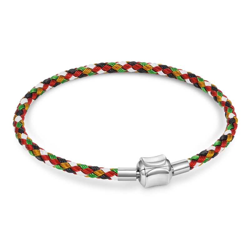 Gnoce Bracciale Basic Multicolor Con 2 Stopper