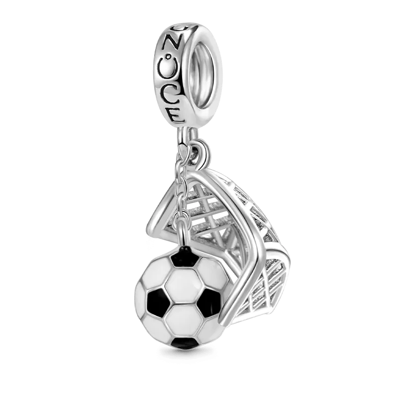 Gnoce Charm Ciondolo Tiro Di Calcio