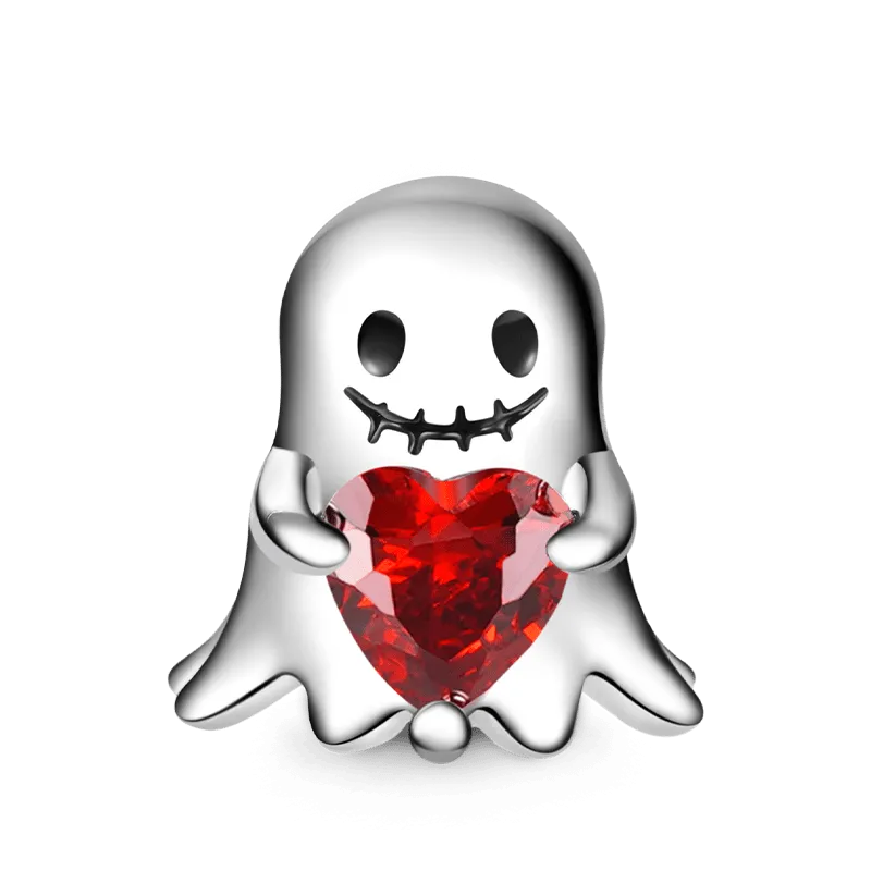 Gnoce Halloween Fantasma Abbraccia la Pietra Cuore