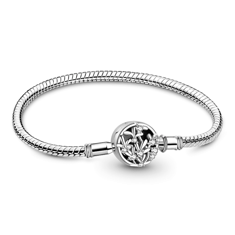 Gnoce Bracciale Base Spumante Floreale Catena A Serpente