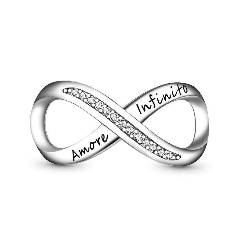 Gnoce Charm Amore Infinito Scintillante