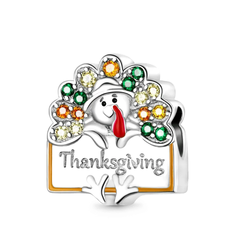 Gnoce Charm Tacchino Regalo Per Giorno Del Ringraziamento