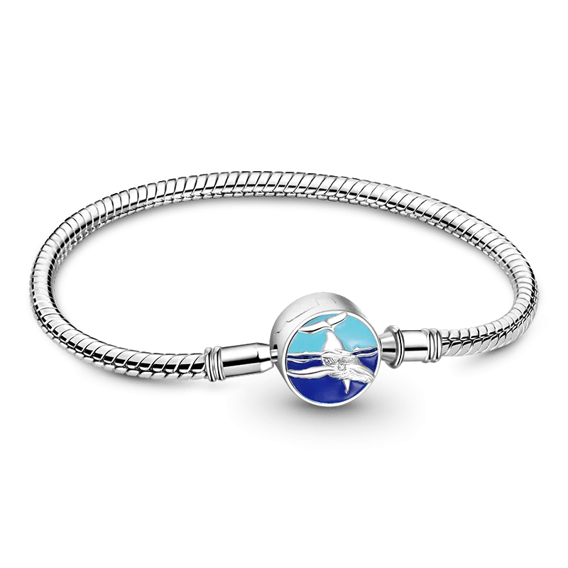 Gnoce Bracciale Base Balena Catena A Serpente