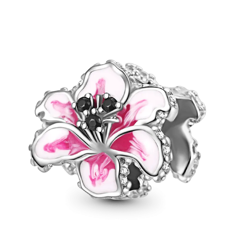 Gnoce Charm Fiore Giglio Rosa