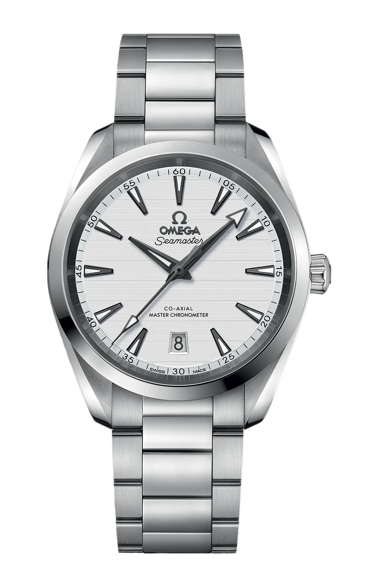 SEAMASTER AQUA TERRA 150M 38 MM, ACCIAIO SU ACCIAIO - 220.10.38.20.02.001