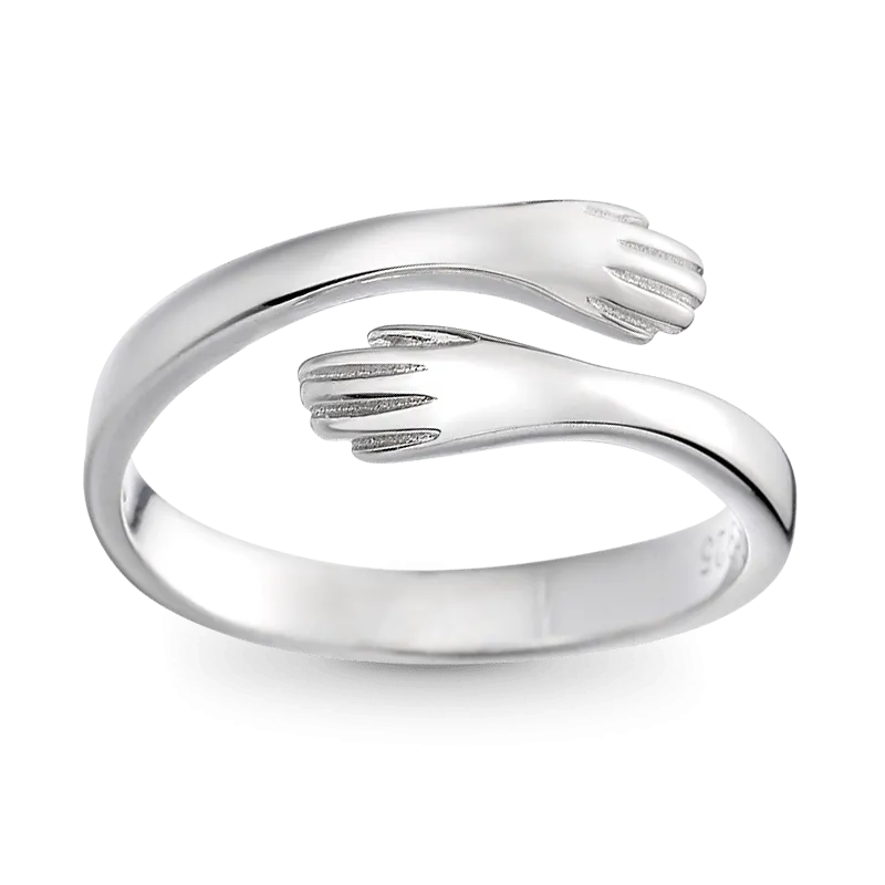 Gnoce Anello Regolabile Abbraccio Romantico