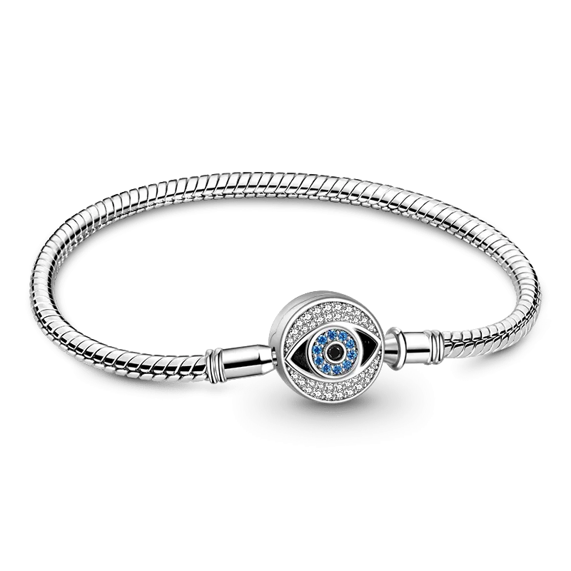 Gnoce Bracciale Base Occhio Del Diavolo Catena a Serpente