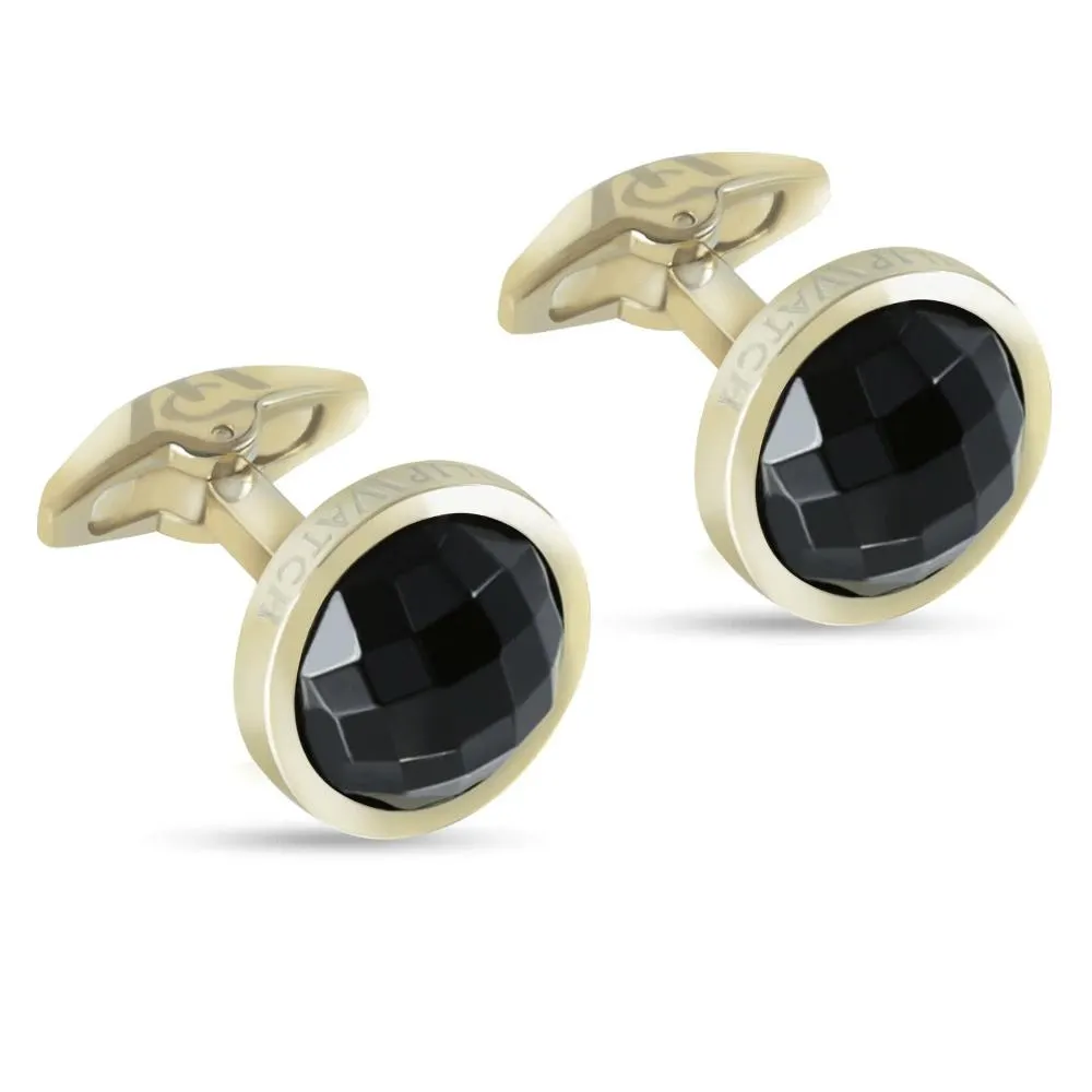 Gemelli Uomo PHILIP WATCH S82AHH10 Acciaio Inossidabile Gold Dorato Nero