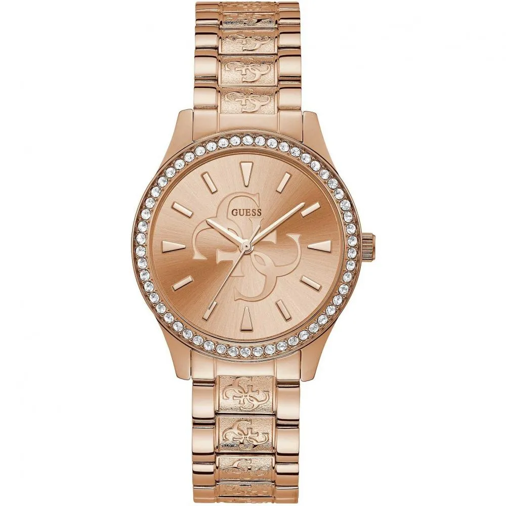 Orologio Donna GUESS ANNA W1280L3 Bracciale Acciaio Rosè Swarovski