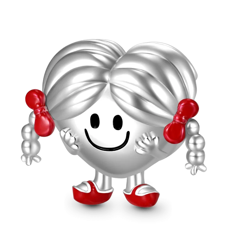 Gnoce Charm Ragazza Adorabile Piccola Signorina