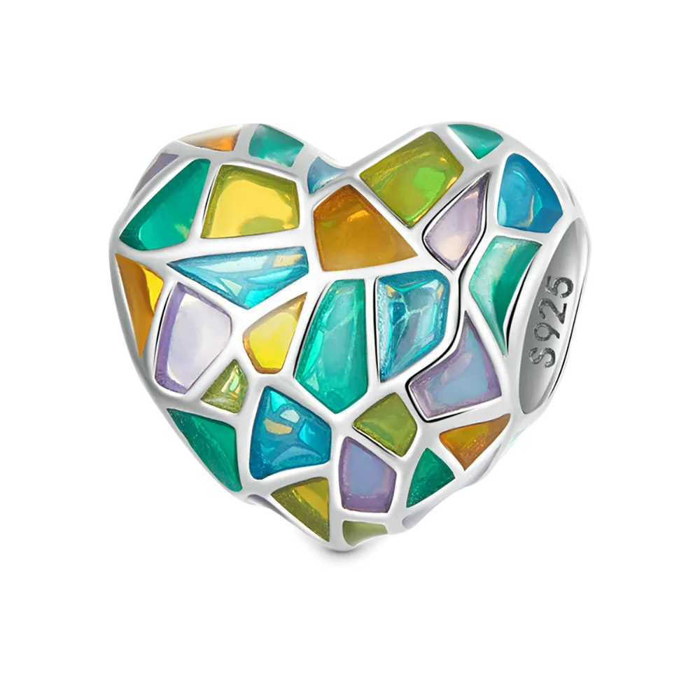 Gnoce Charm Cuore Finestra Amore Colorato