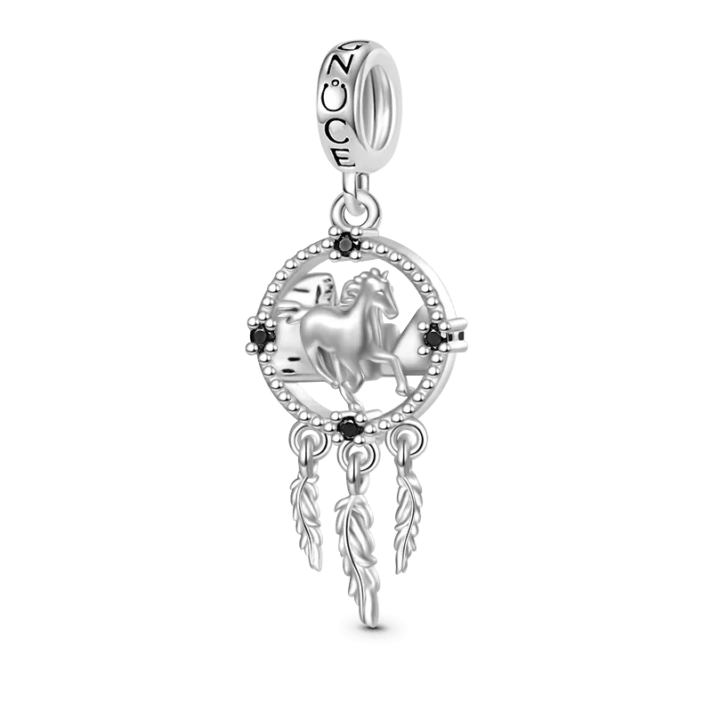 Gnoce Ciondolo Cavallo Acchiappasogni