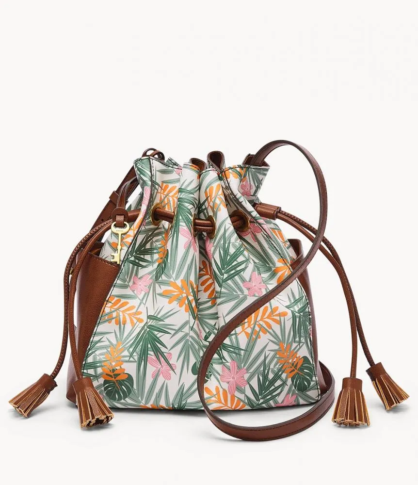 Borsa Donna FOSSIL RAYNA SHB2912322 PVC Marrone Colorata