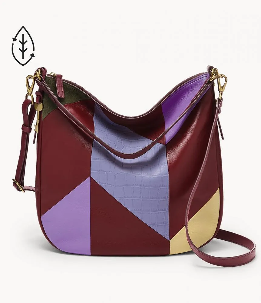 Borsa Donna FOSSIL JOLIE ZB1641186 Pelle Bordeaux