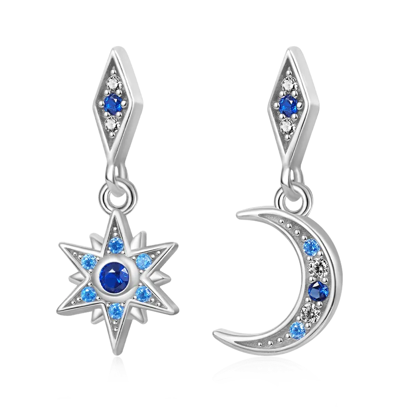 Gnoce Orecchini Stella Luna