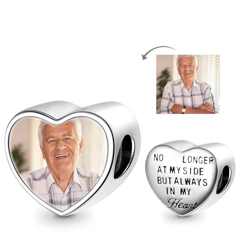 Gnoce Charm Foto Personalizzato "Always With You"