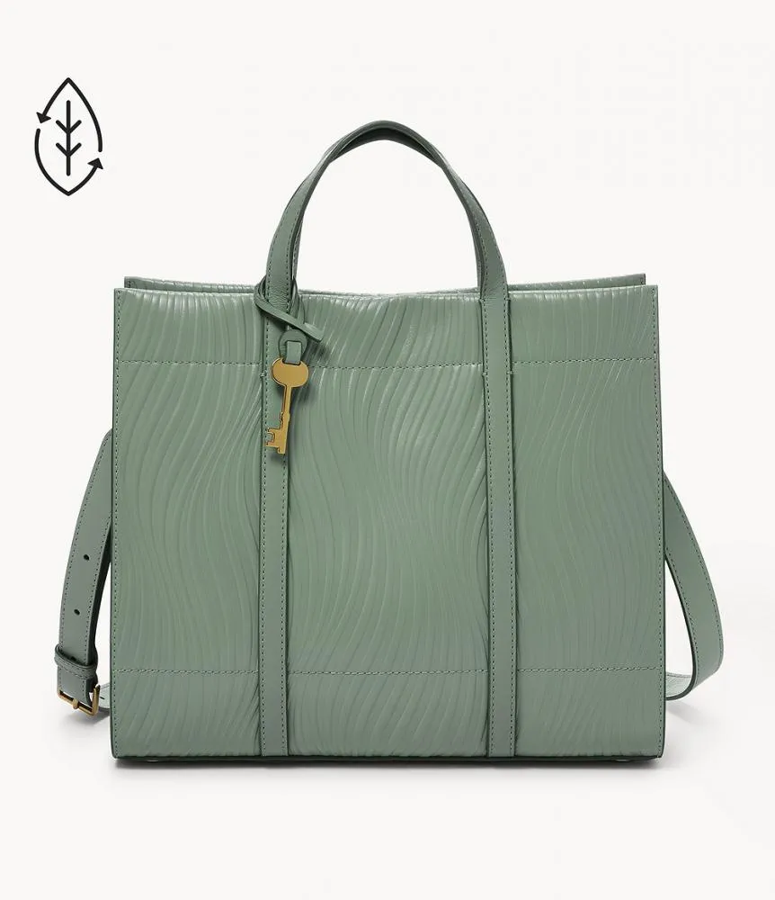 Borsa Donna FOSSIL CARMEN ZB1662343 Pelle Verde
