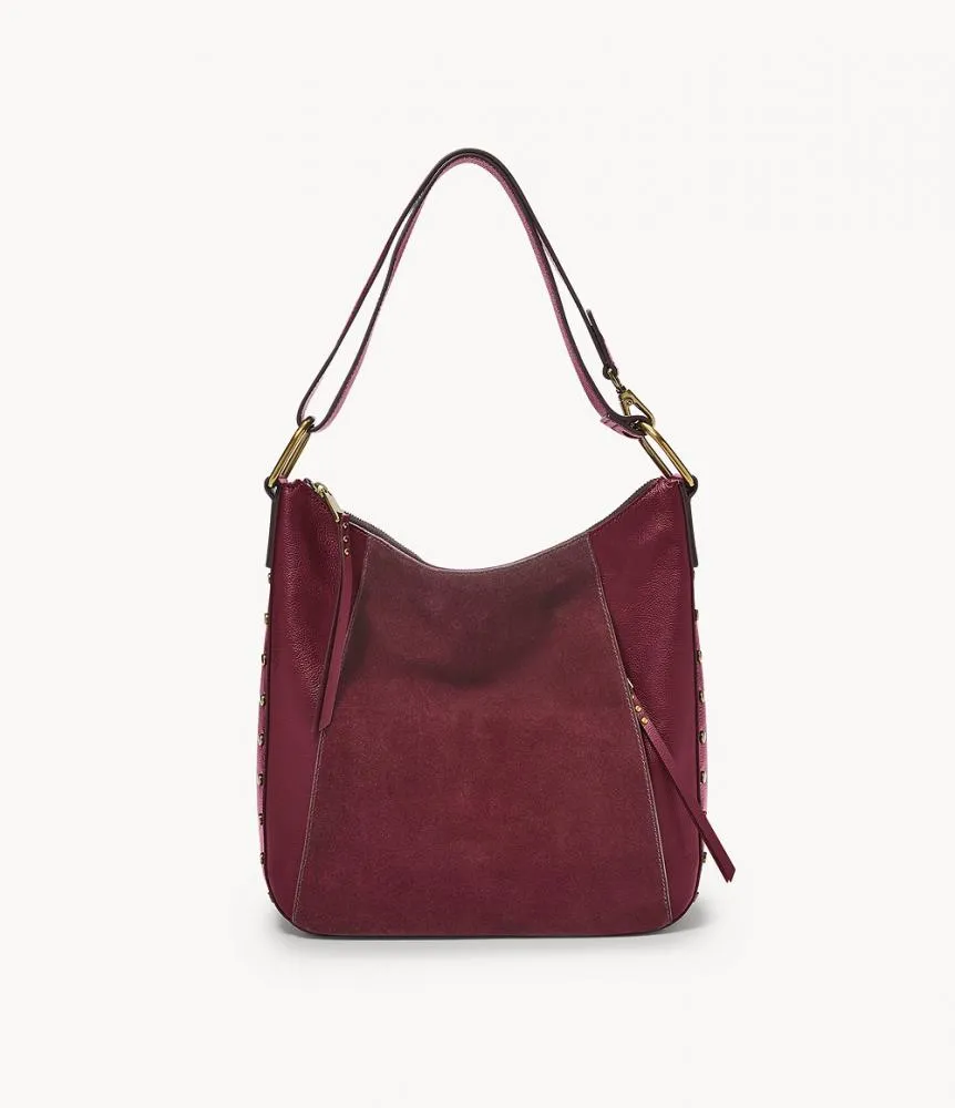 Borsa Donna FOSSIL TALIA SHB2718599 Pelle Bordeaux