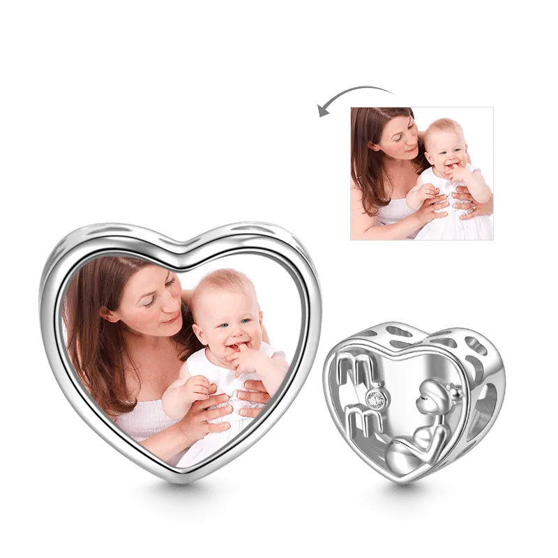 Gnoce Ciondolo Foto Personalizzato Amore Materno