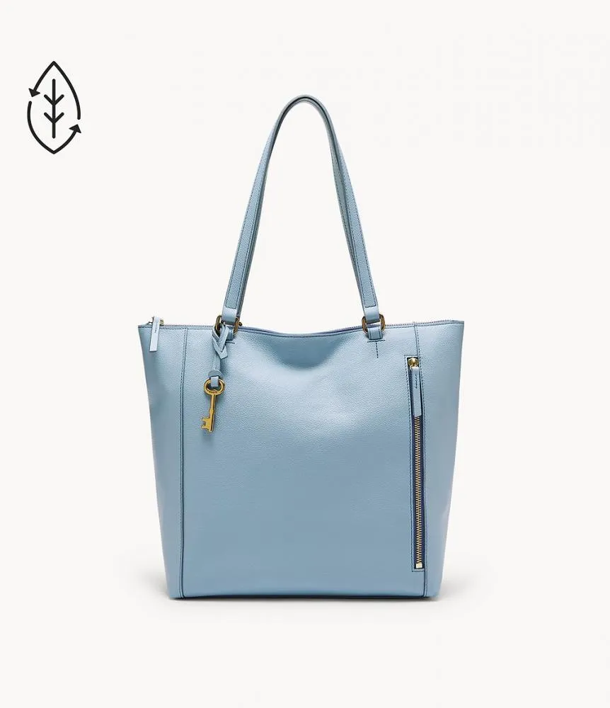 Borsa Donna FOSSIL TARA ZB1475916 Pelle Celeste