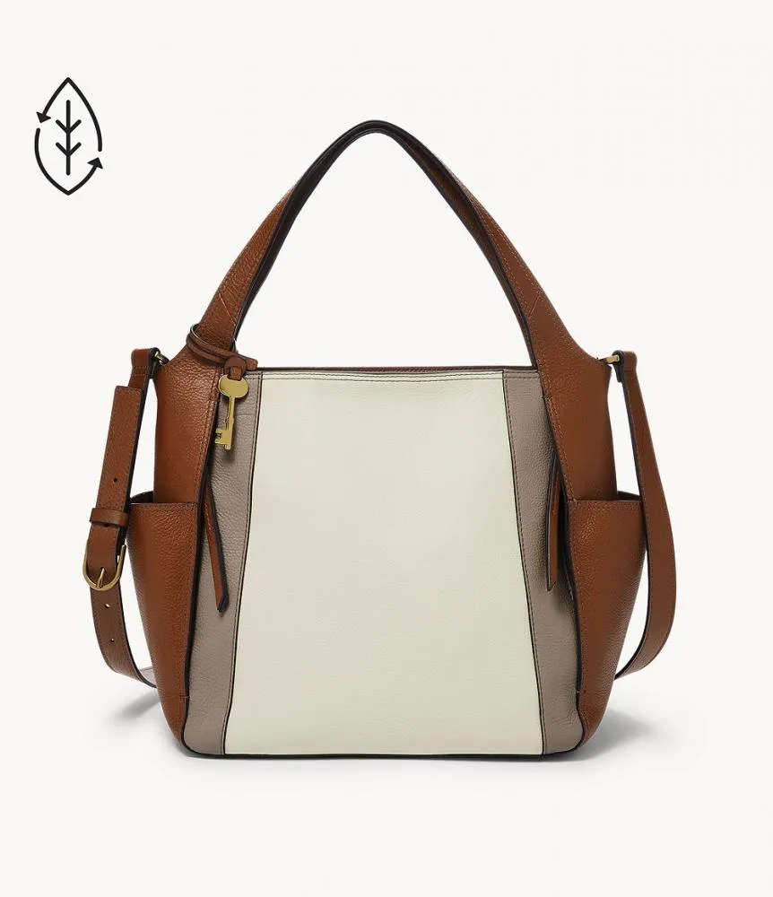 Borsa Donna FOSSIL EMERSON ZB1720159 Pelle Marrone