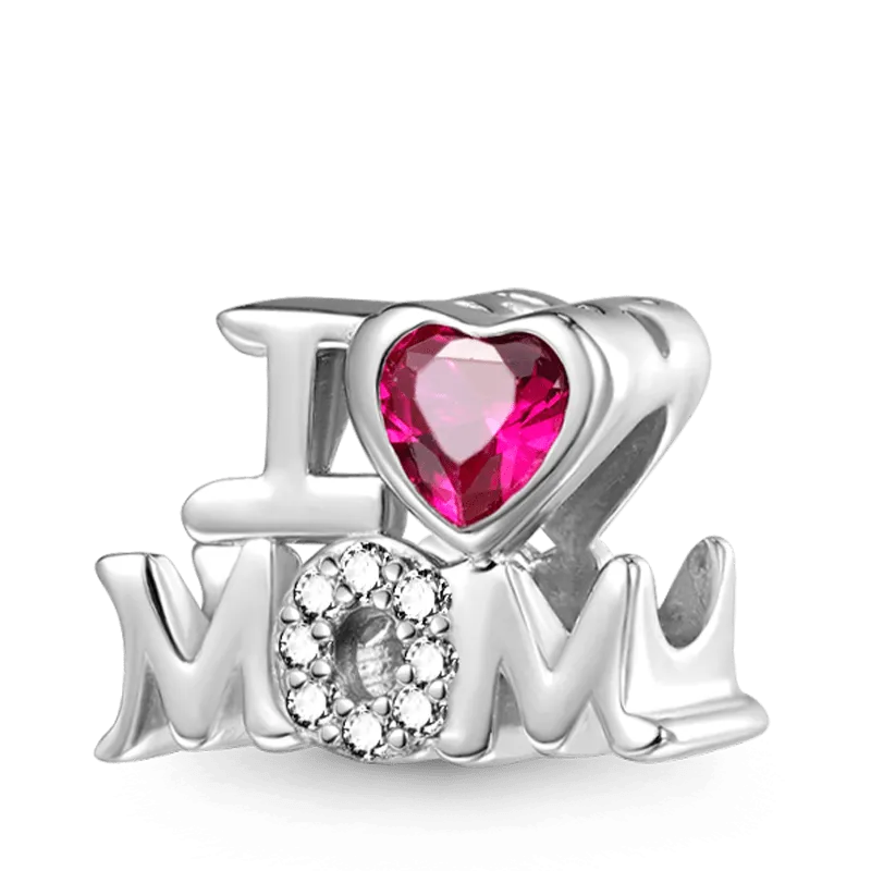 Gnoce Charm "I Love Mom"