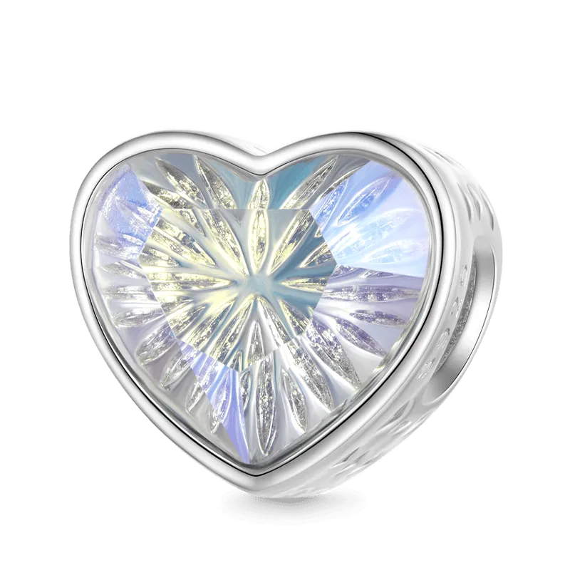 Gnoce Charm Scintillante Amore Cuore Regalo