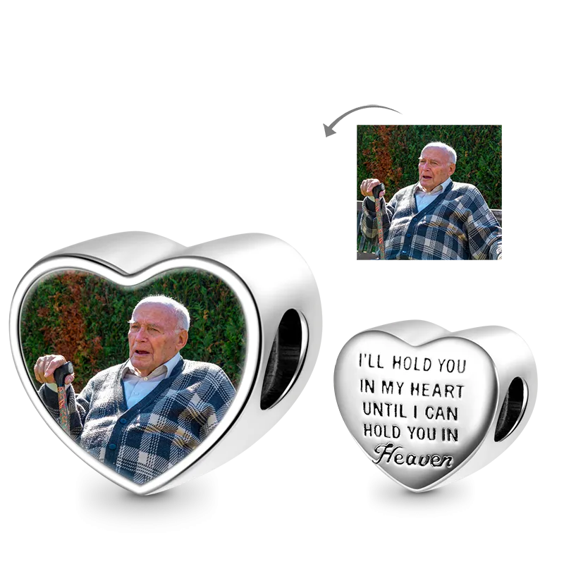 Gnoce Gnoce Charm Foto Personalizzato "Con Te per Sempre"