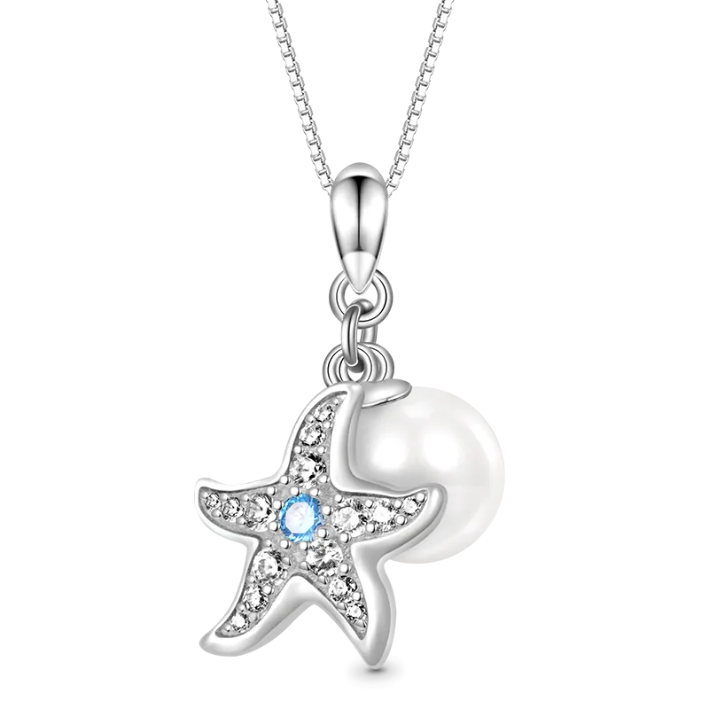 Gnoce Collana Stella Marina & Perla