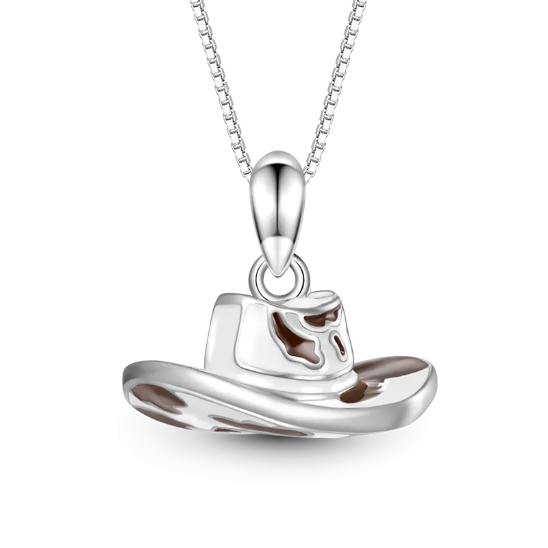 Gnoce Collana Cappello da Cowboy