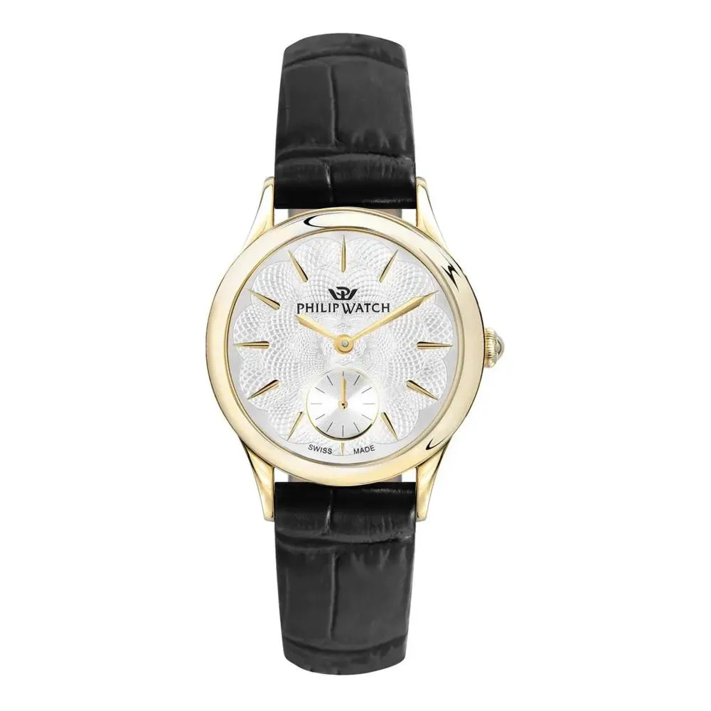 Orologio Donna PHILIP WATCH MARILYN R8251596503 Pelle Nero Gold  SWISS MADE