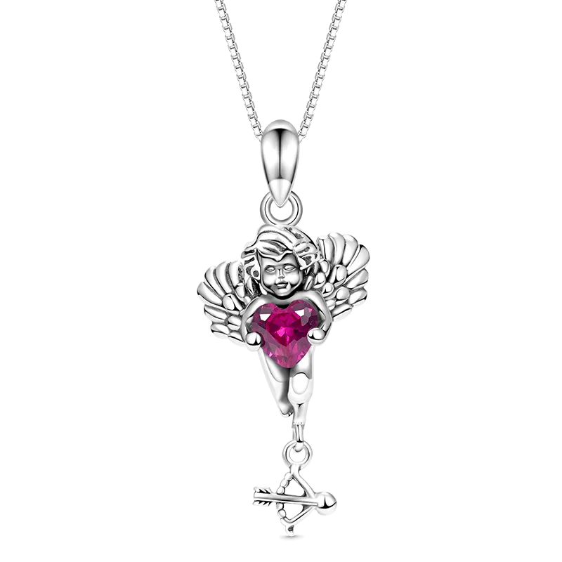 Gnoce Collana Eros Abbraccia la Gemma del Cuore