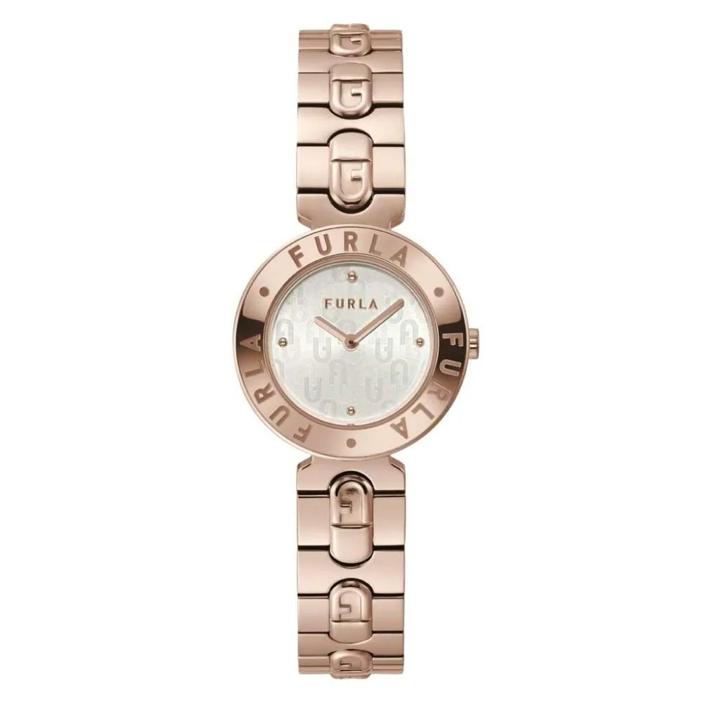 Orologio Donna FURLA ESSENTIAL WW00004008L3 Bracciale Acciaio Rosè