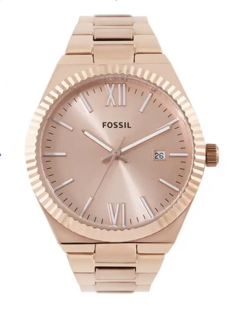 Orologio Donna FOSSIL SCARLETTE ES5258 Bracciale Acciaio Rosè