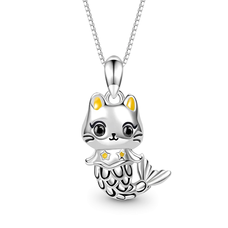 Gnoce Collana Sirena Gatto