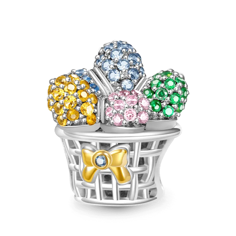 Gnoce Charm Cesto Dell'Uovo Di Pasqua