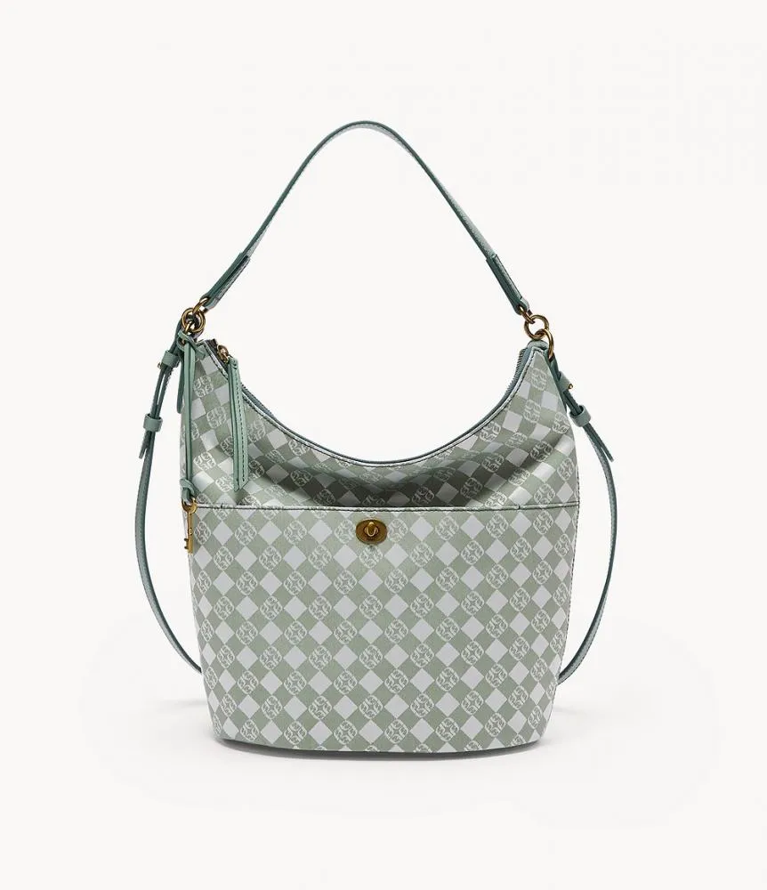 Borsa Donna FOSSIL TALULLA SHB2944336 Pelle Verde