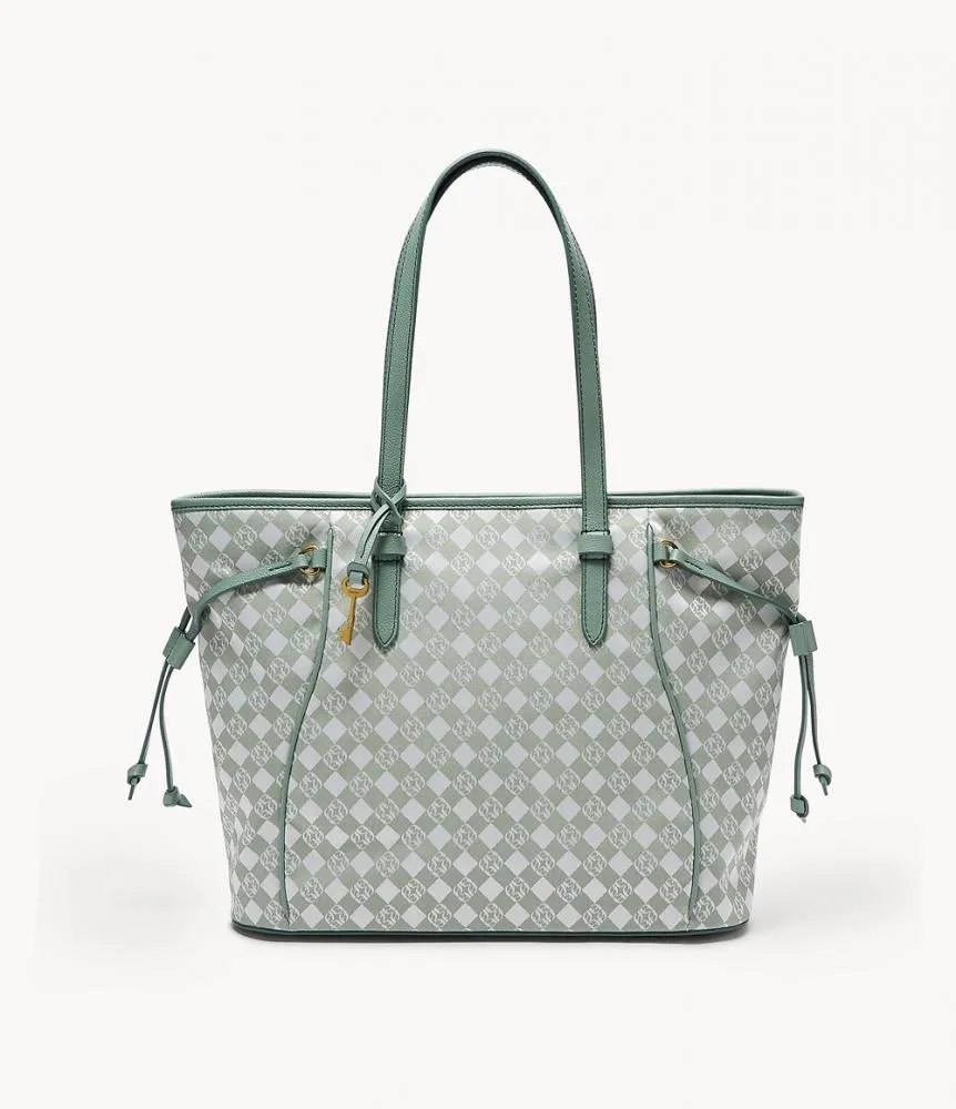 Borsa Donna FOSSIL CHARLI SHB2890336 Pelle Verde