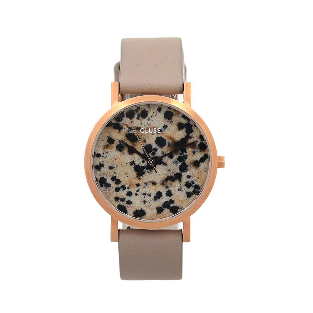 Orologio Donna CLUSE LA ROCHE CL40106 Vera Pelle Grigio Rosè LIMITED EDITION