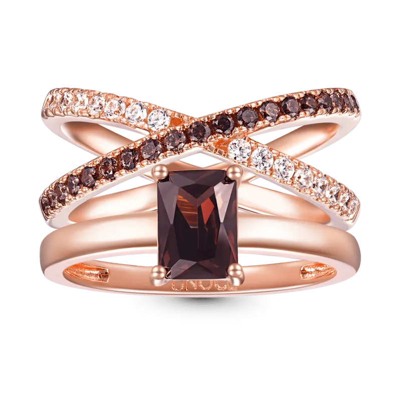 Gnoce Anello Impilabile Geometrico