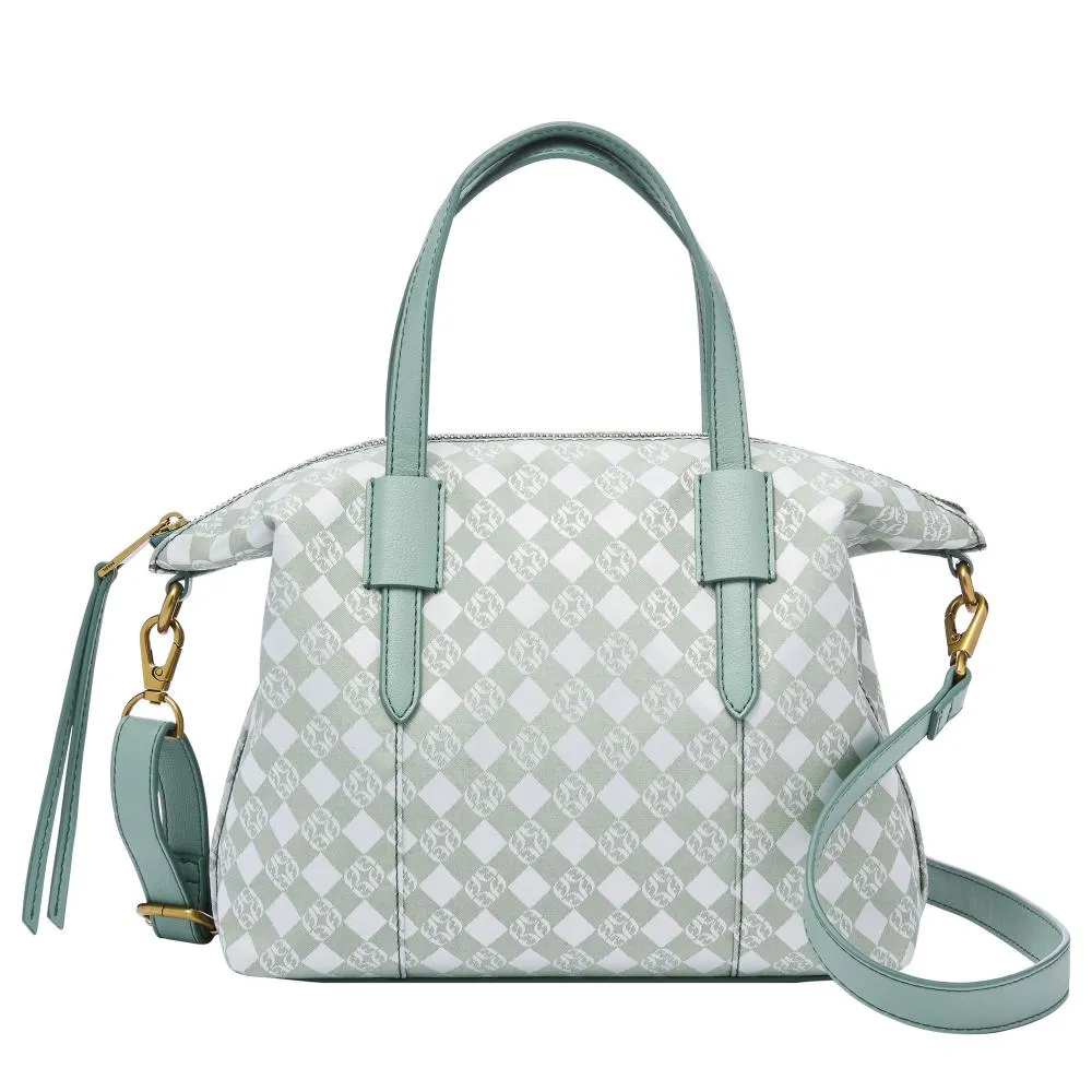 Borsa Donna FOSSIL SKYLAR SHB2942336 Poliuretano Pelle Verde