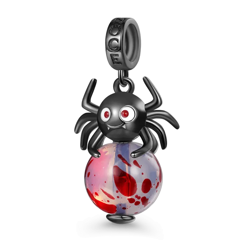 Gnoce Serie Divertente e Carina Ciondolo Ragno Halloween