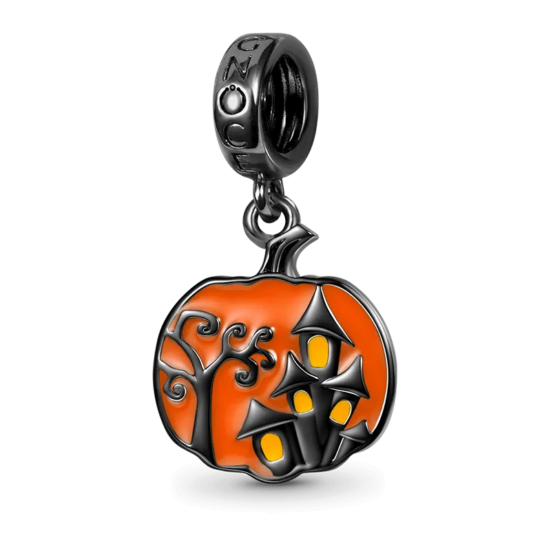 Gnoce Ciondolo Zucca Del Castello Spettrale Halloween