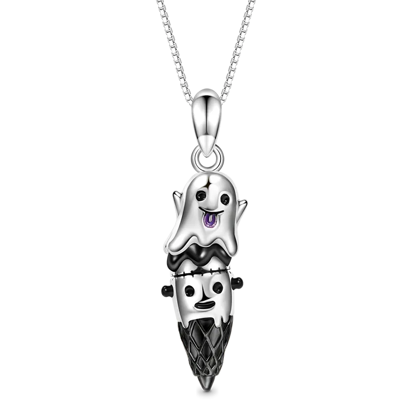 Gnoce Collana Gelato Fantasma Halloween