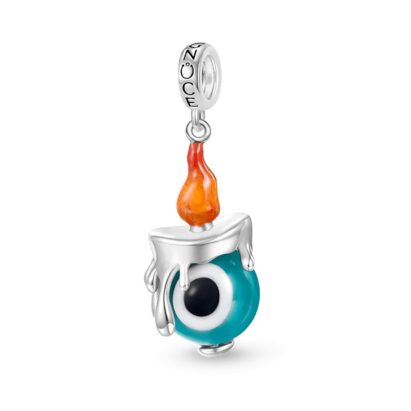 Gnoce Halloween Ciondolo Candela Occhio Di Mostro