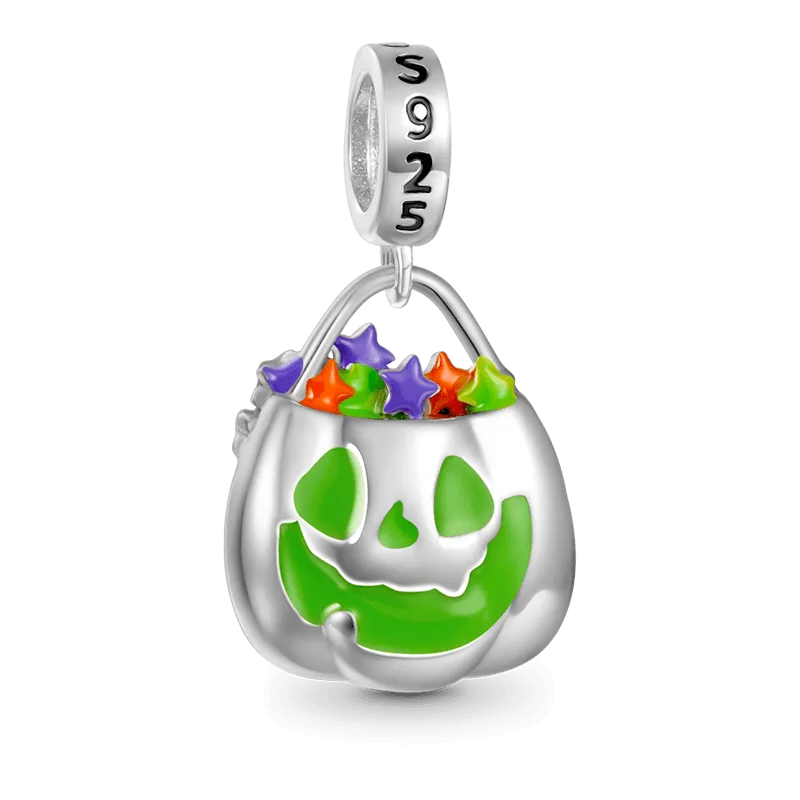 Gnoce Ciondolo Cestino Di Zucca Halloween