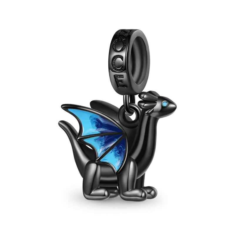 Gnoce Ciondolo Piccolo Drago Nero