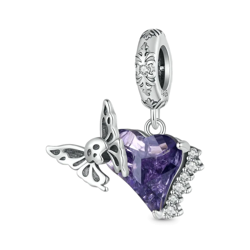 Gnoce Halloween Ciondolo Farfalla Teschio