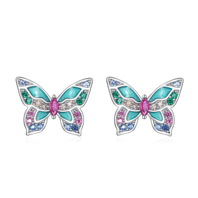 Gnoce Orecchini A Forma Di Farfalla